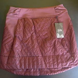 Mountain Hardwear Trekkin insulated mini skirt NWT